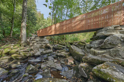 Gemeinde Waldkirchen Landkreis Freyung-Grafenau Saußbachklamm (Dirschl Johann) Deutschland FRG